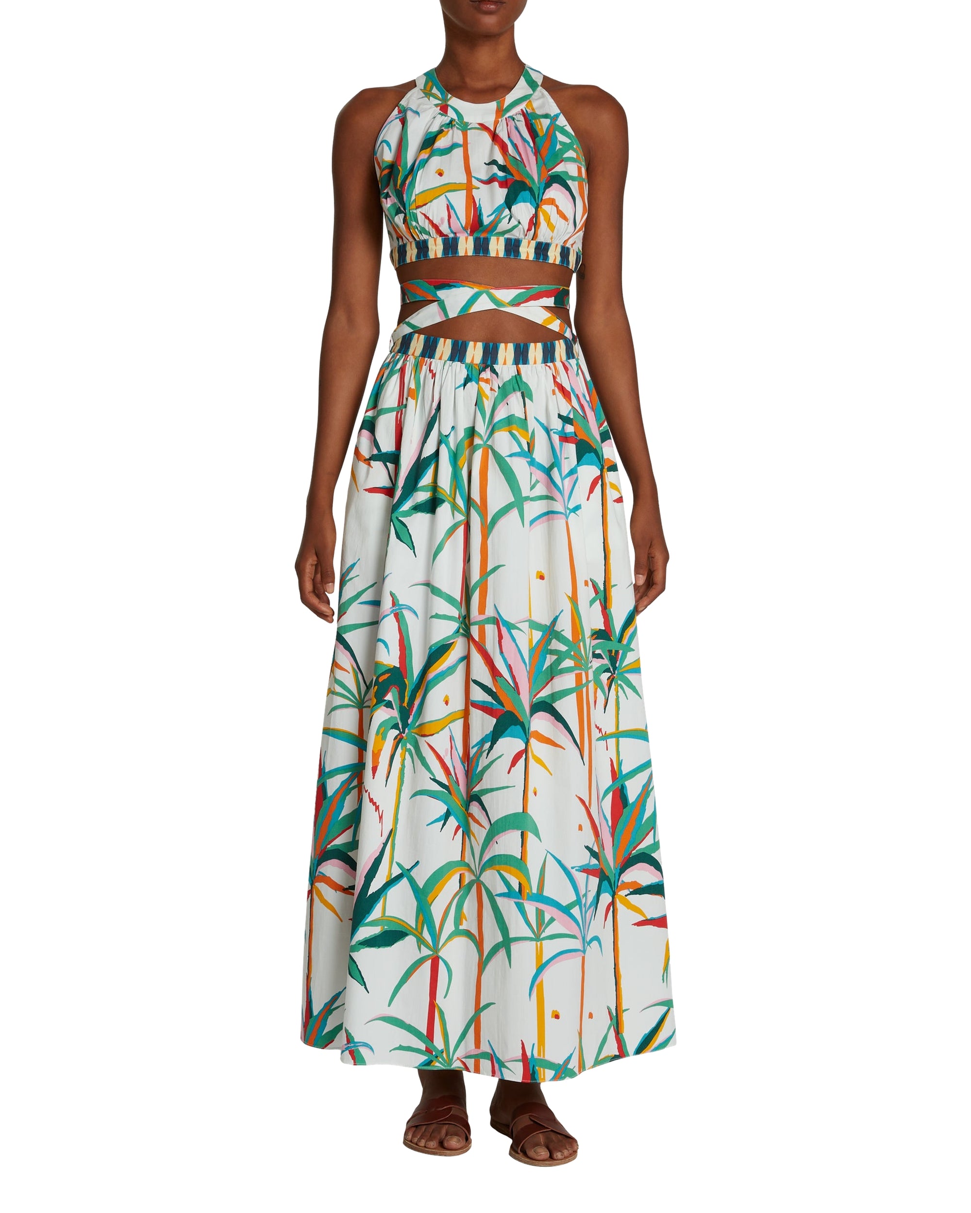 Alaia long dress - Multicolour