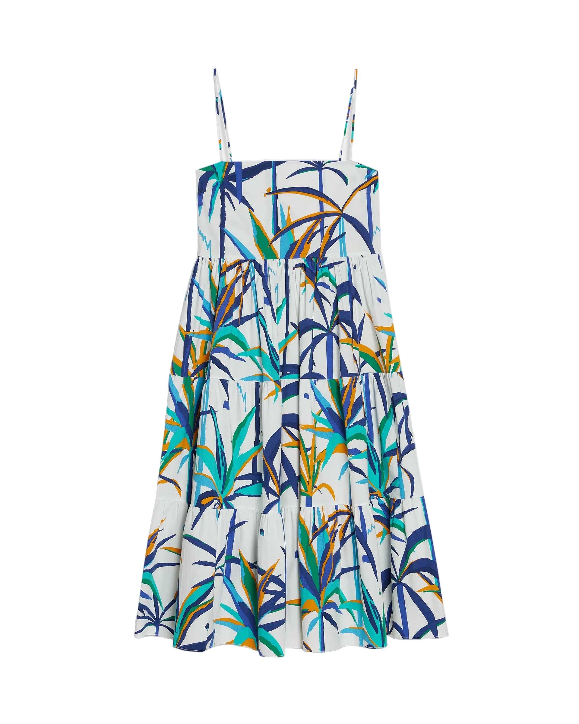 Elena midi dress - Blue