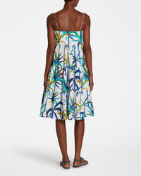 Elena midi dress - Blue