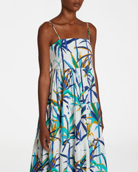 Elena midi dress - Blue