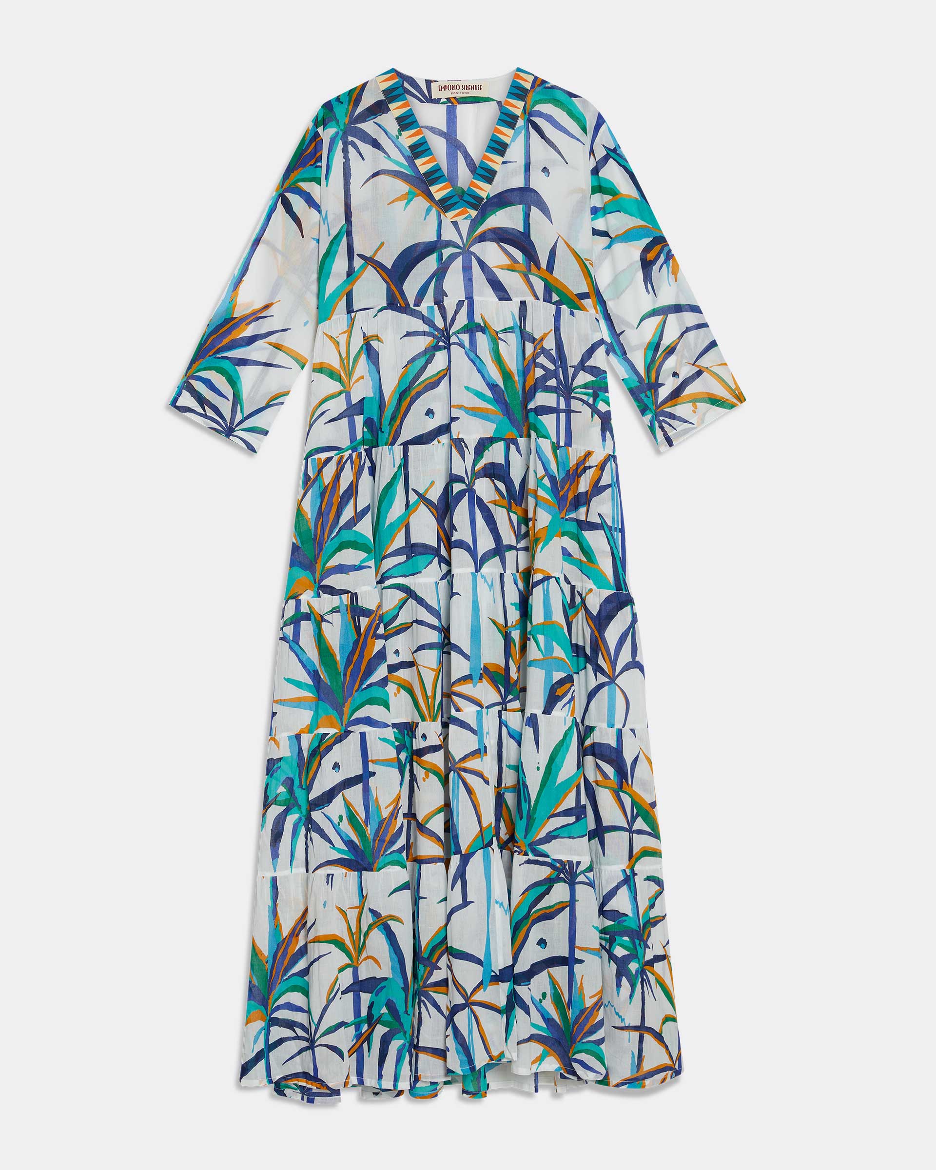 Long Caftan - Blue