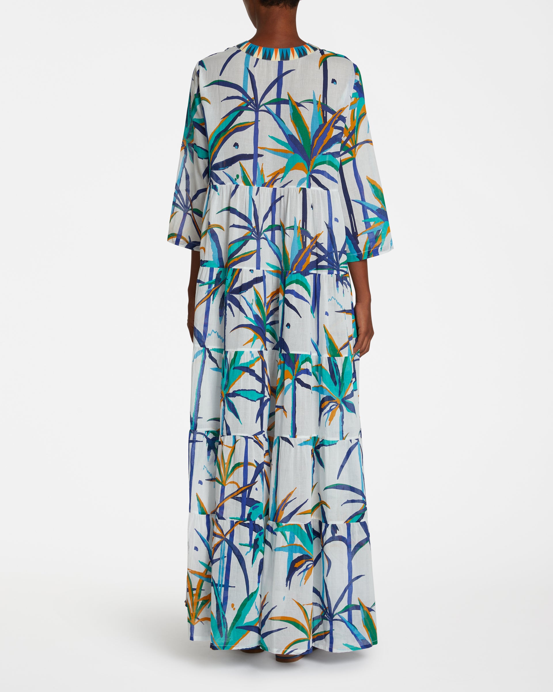 Long Caftan - Blue