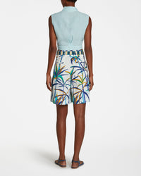 Short Celeste à imprimé - Blue