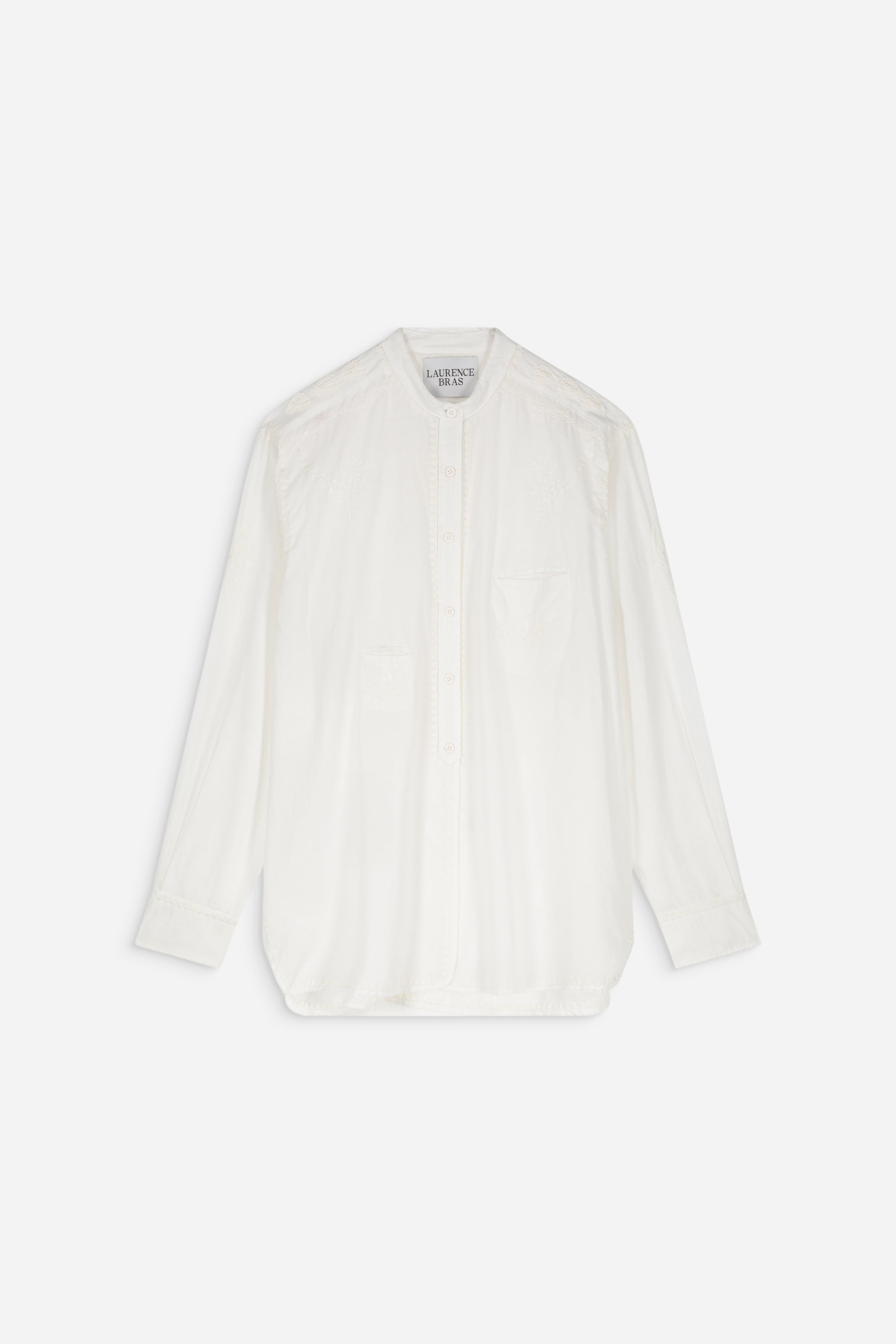 ZNOSTOCK_WHITE SHIRT FARLEY - White