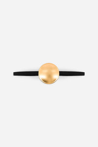 ZNOSTOCK_BLACK BELT CABOCHON - Black