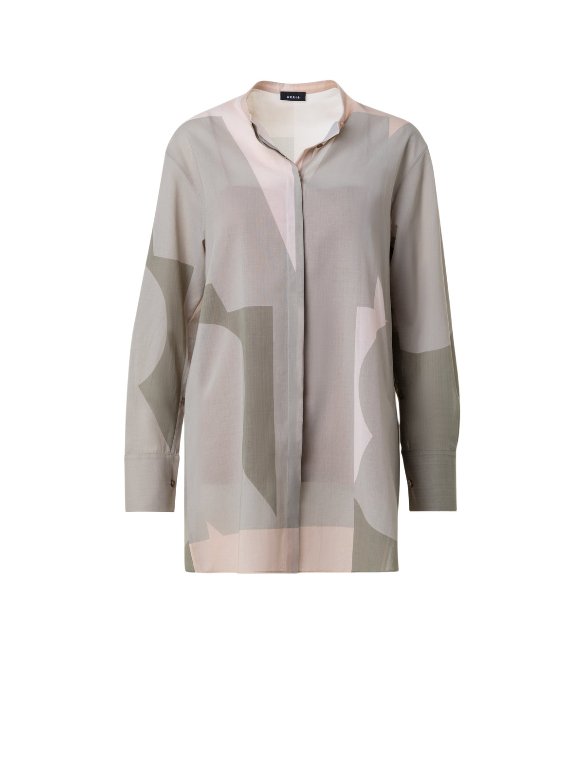 Blouse oversize à  motif géométriques - Clay & Greige