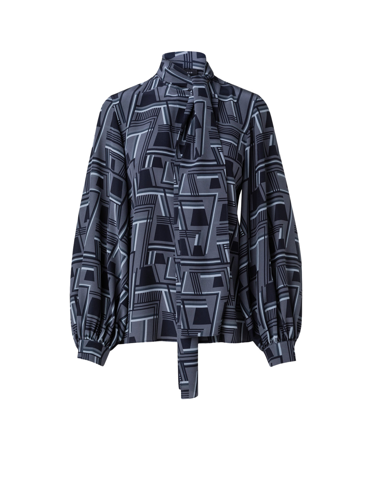CHARCOAL-BLACK BLOUSE