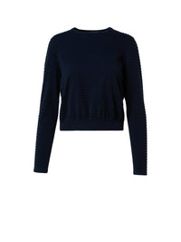 NAVY KNIT