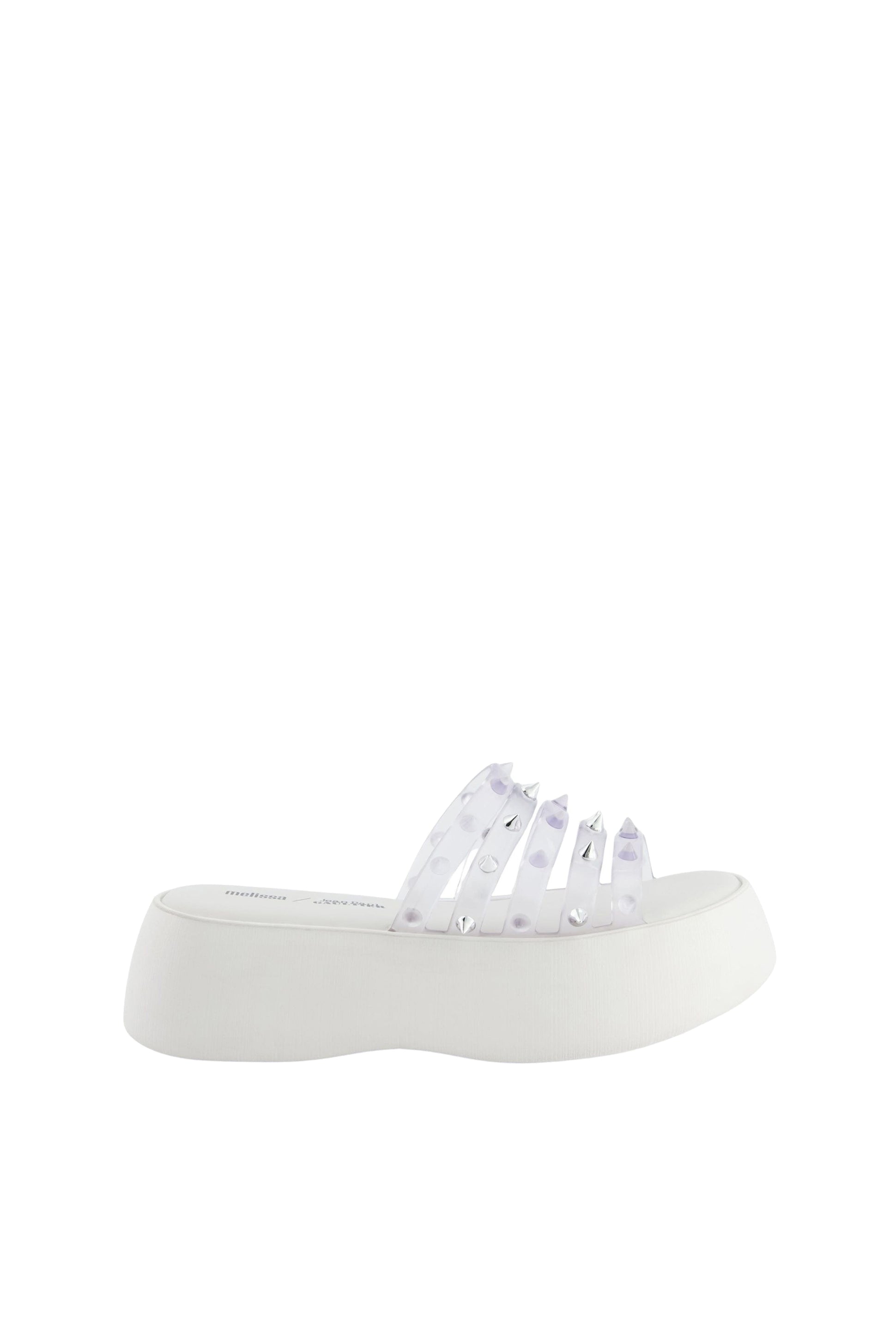 Mules à plateforme Flower JPG x Melissa 55 - White