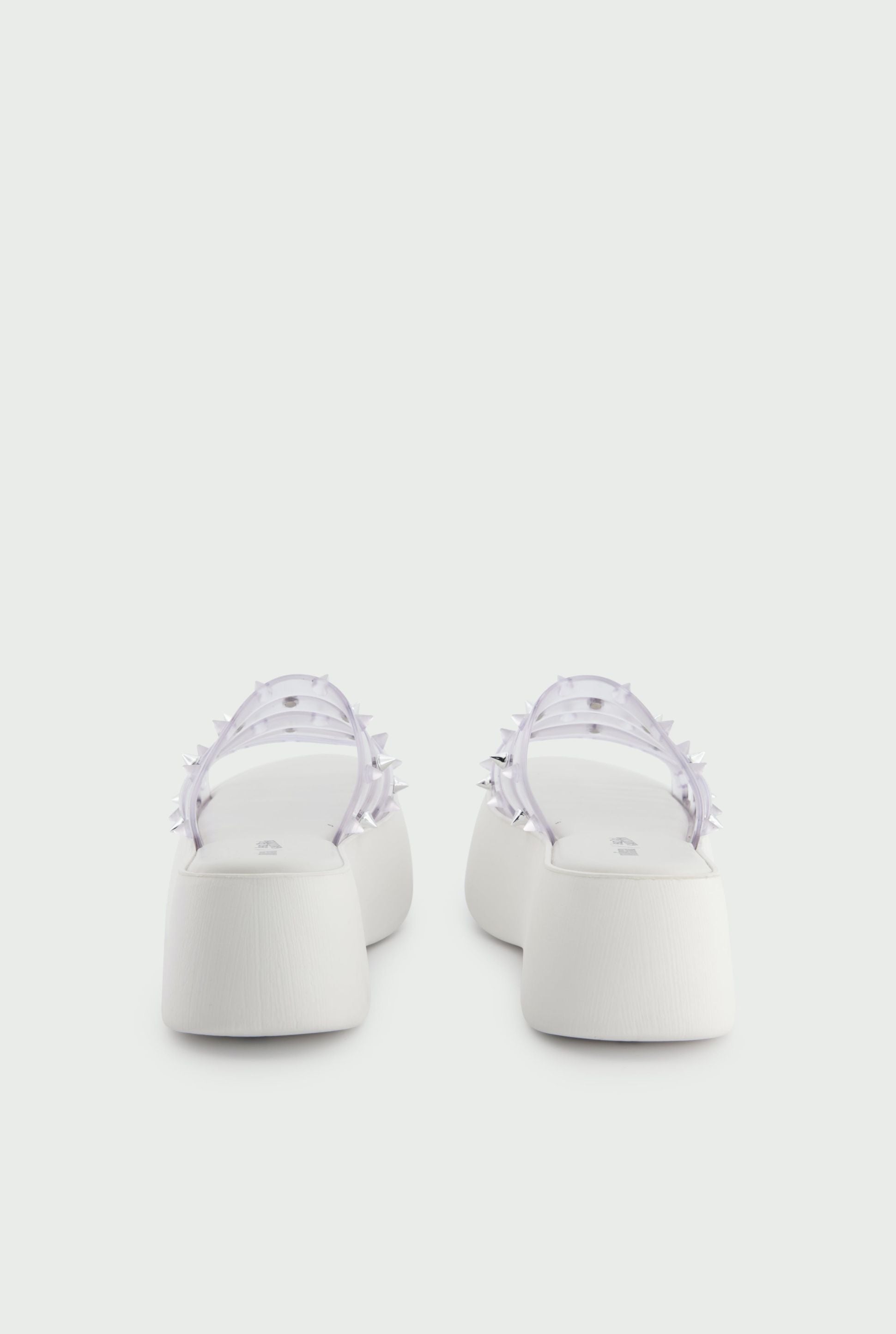 Mules à plateforme Flower JPG x Melissa 55 - White