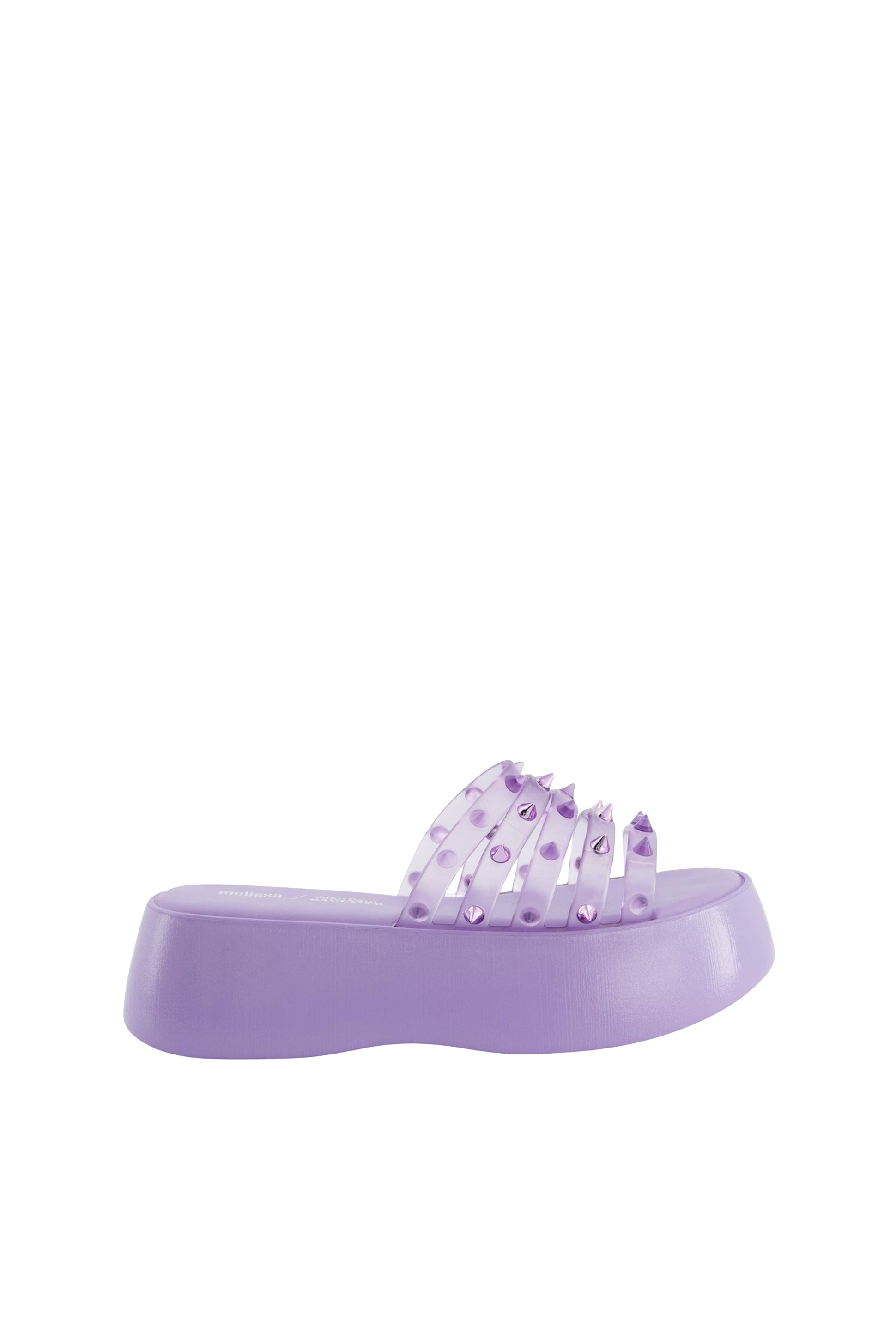 Flower JPG x Melissa 55 platform mules - Lilac