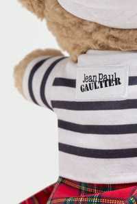 Ours unisexe en peluche - Beige & White & Red
