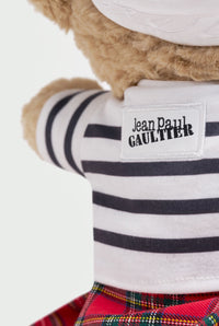 Ours unisexe en peluche - Beige & White & Red