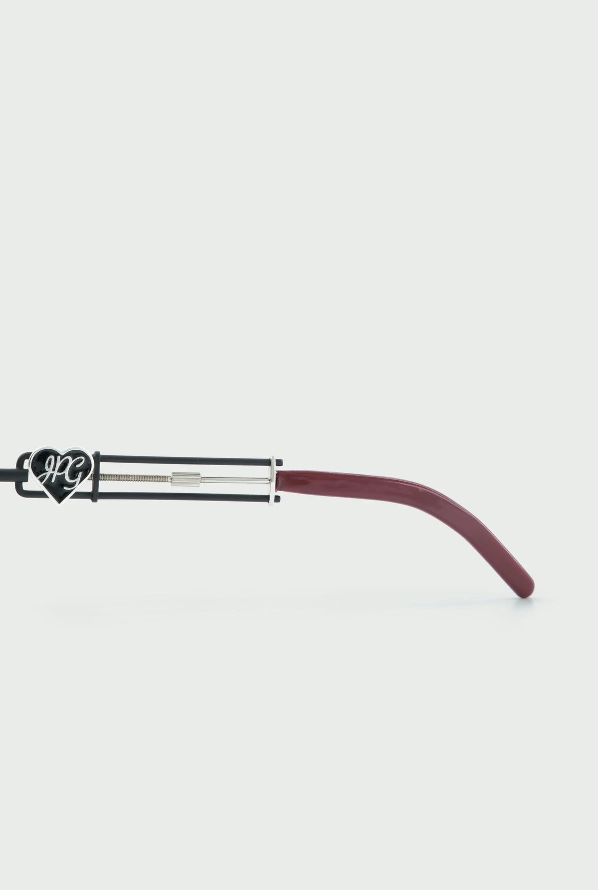 Lunettes de Soleil rondes - Black & Pourpre