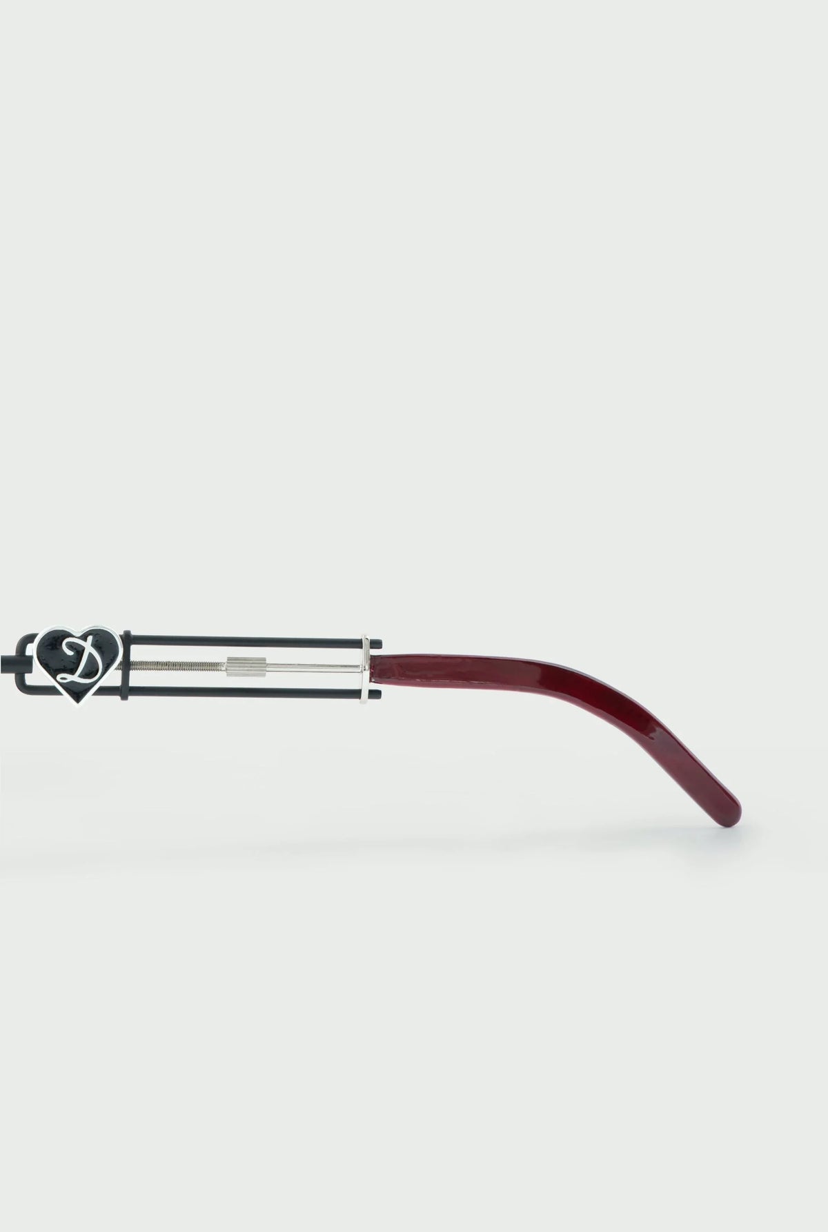 Lunettes de Soleil rondes - Black & Pourpre