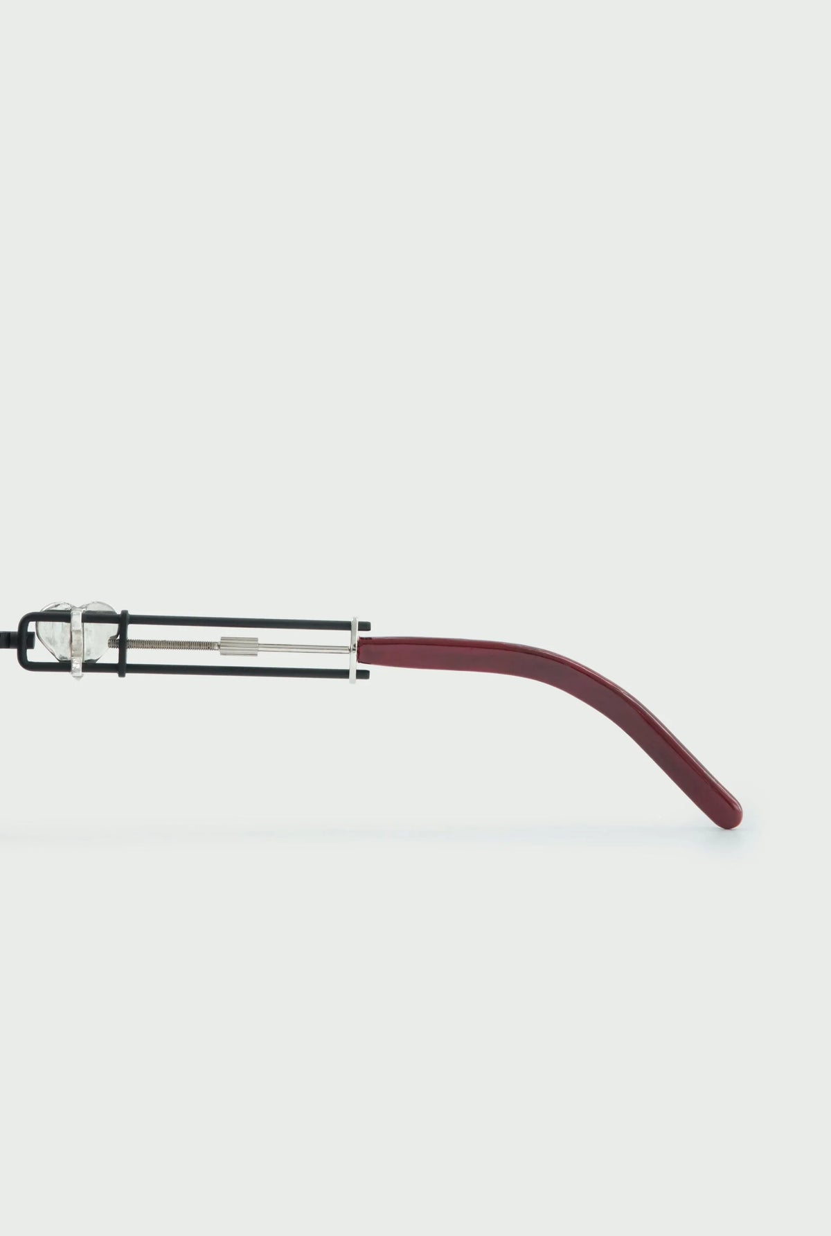 Lunettes de Soleil rondes - Black & Pourpre