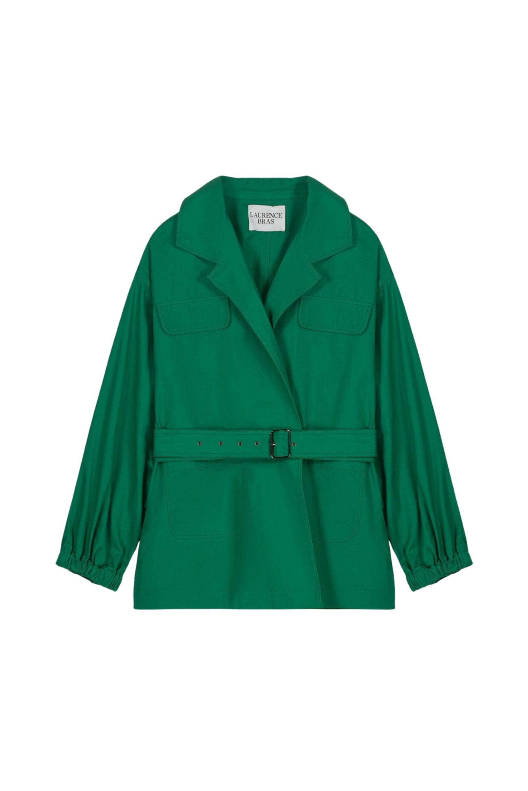 Veste courte Ron à poches - Green