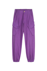 Pantalon cargo Gun - Purple