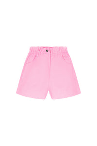 Bermuda Harry évasé en denim - Pink