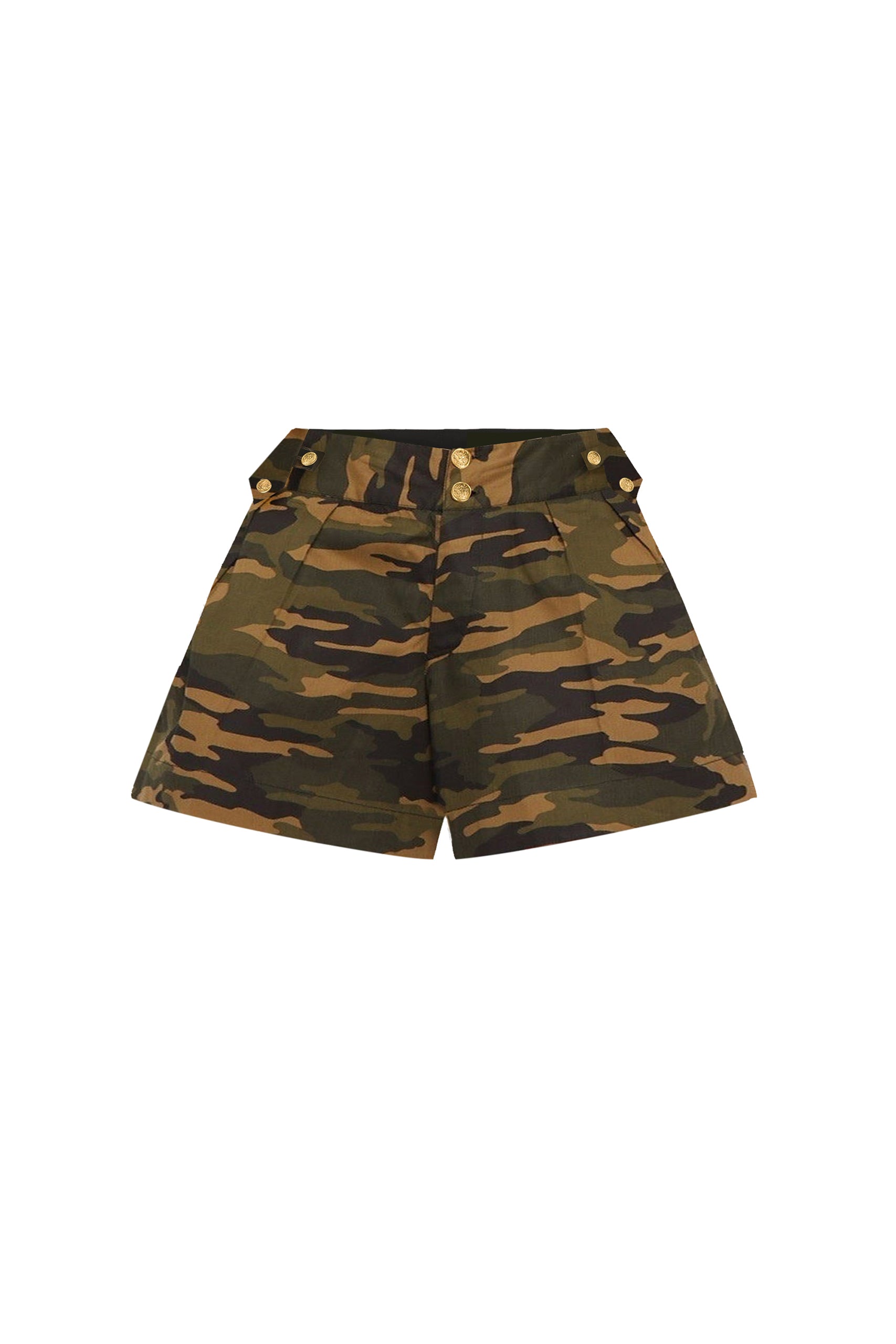 Bermuda Scout coupe évasée - Camouflage