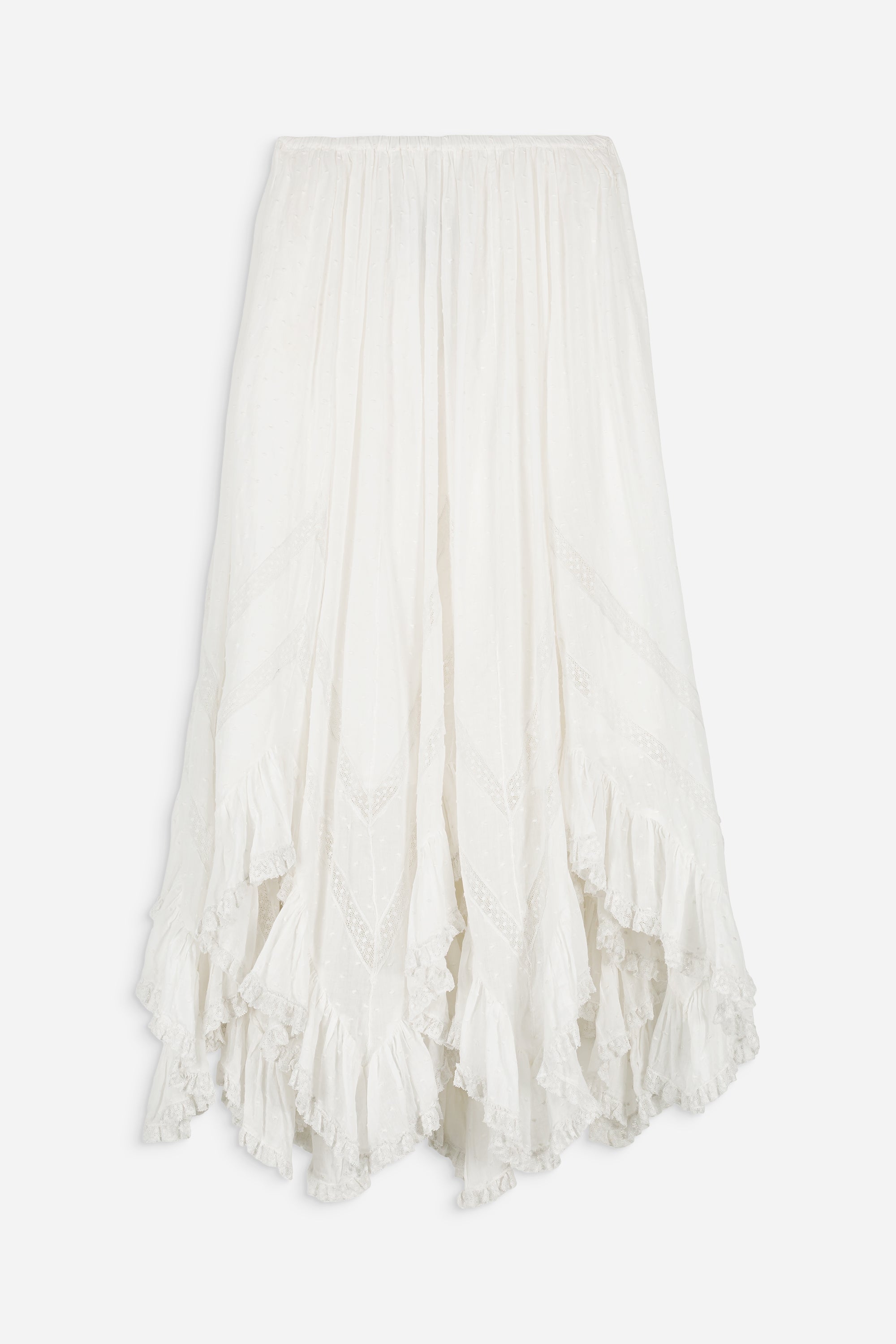 ZNOSTOCK_WHITE SKIRT HOPPER - White