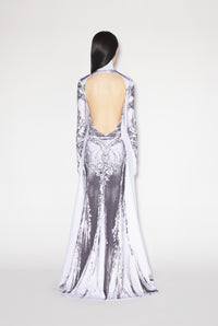 Robe longue Gaultier Paris - White & Black