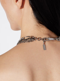 Collier à chaines et charms - Agedsilver