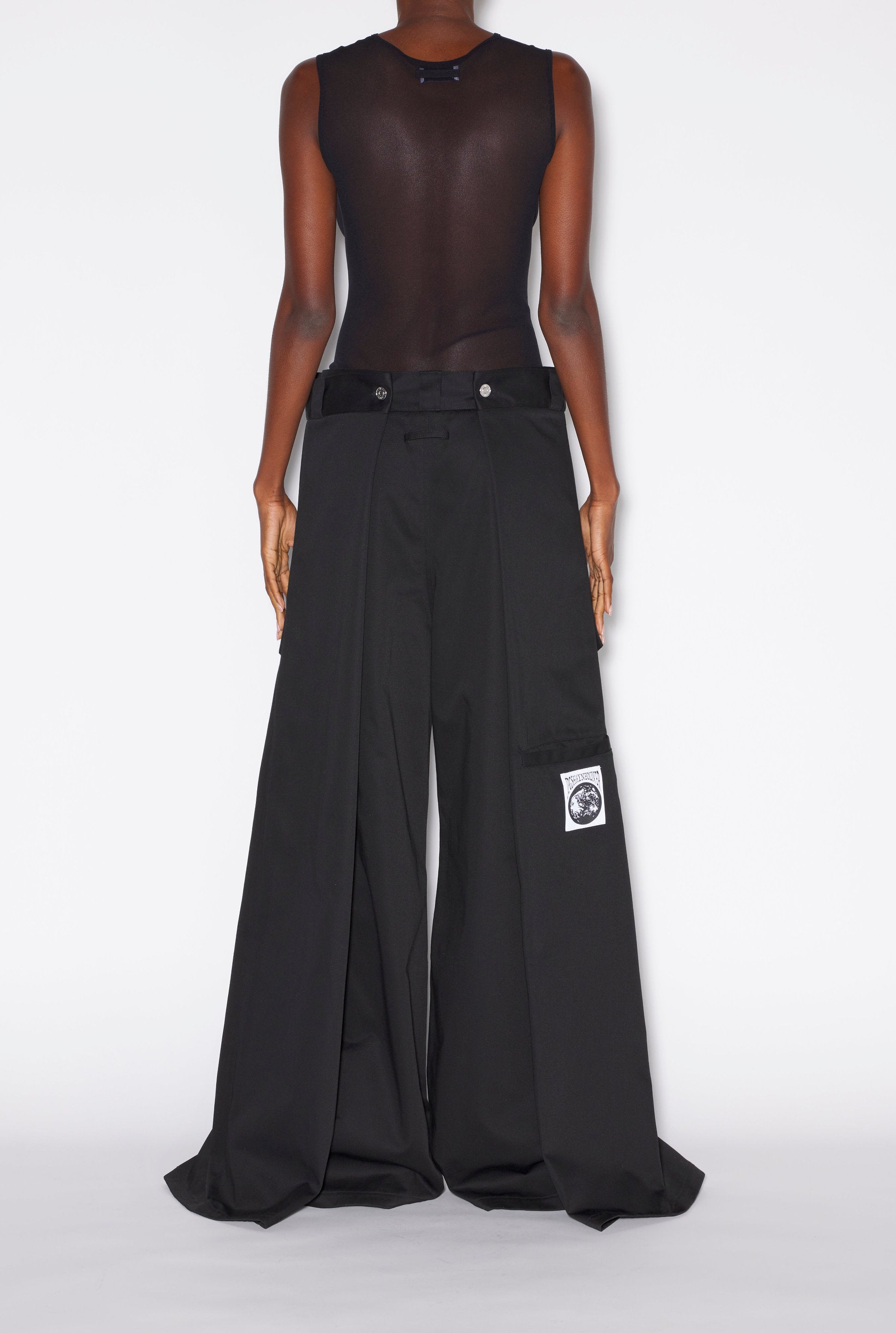 Pantalon JPG x Shayne Oliver oversize - Black