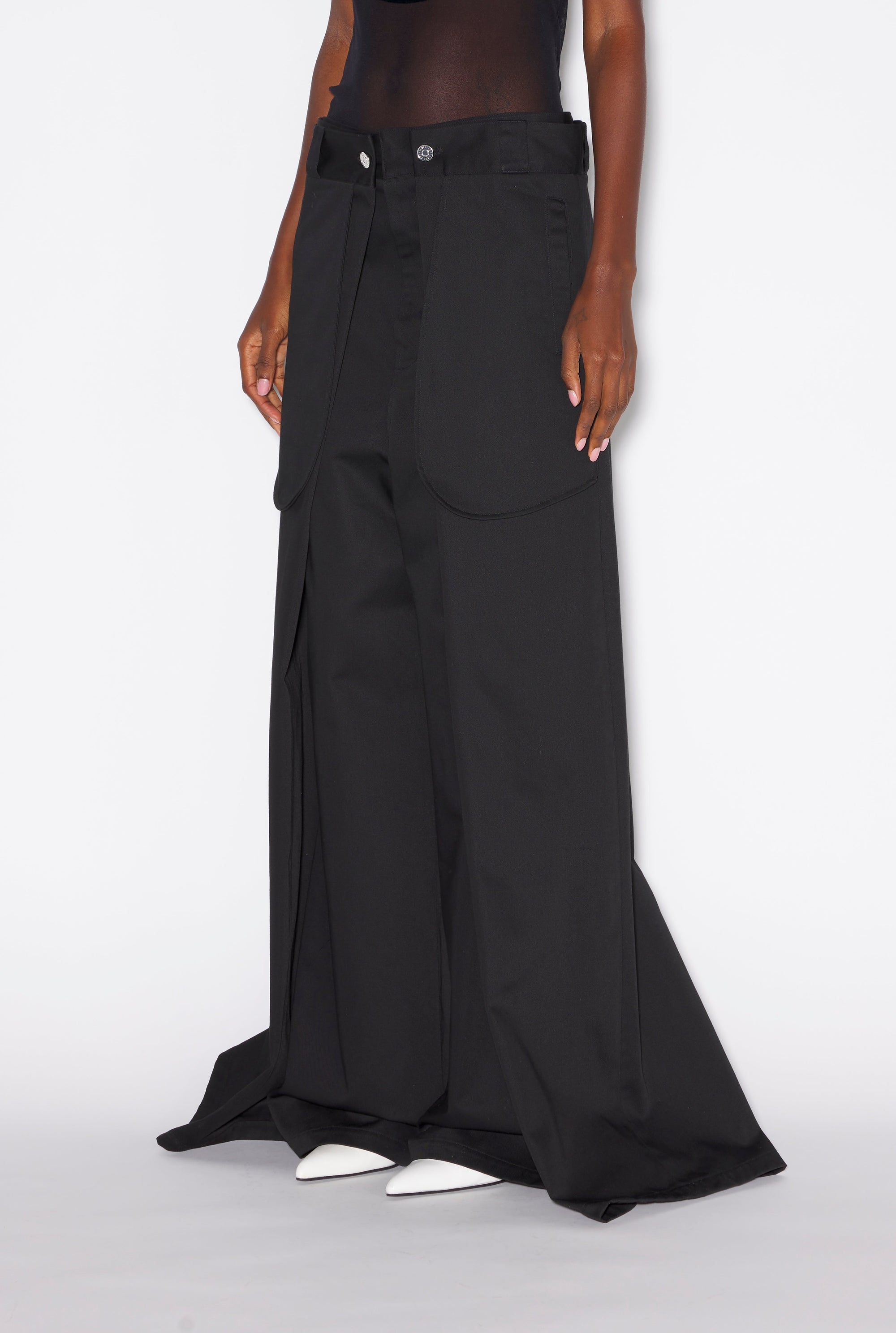 Pantalon JPG x Shayne Oliver oversize - Black