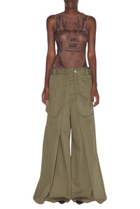 JPG x Shayne Oliver oversize trousers - Khaki