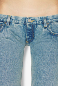 Pantalon JPG x Shayne Oliver en denim - Light Blue