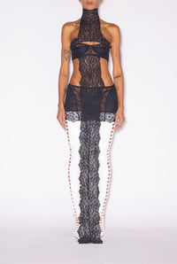 Robe longue JPG x Shayne Oliver - Black