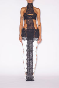 Robe longue JPG x Shayne Oliver - Black