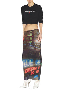 T-shirt court JPG x Shayne Oliver - Faded Black