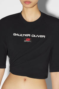 T-shirt court JPG x Shayne Oliver - Faded Black