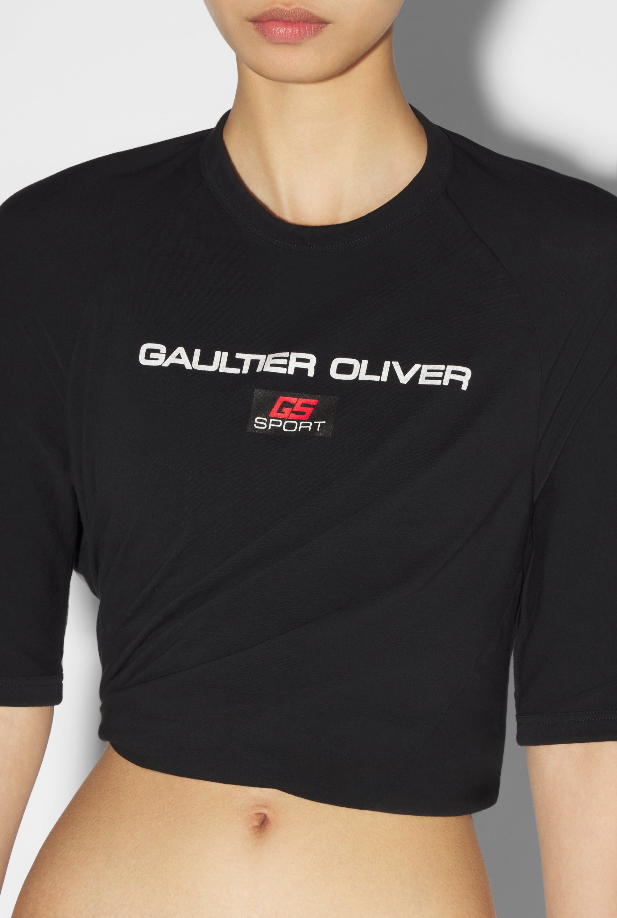 T-shirt court JPG x Shayne Oliver - Faded Black