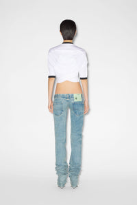 Pantalon JPG x Shayne Oliver en denim - Light Blue
