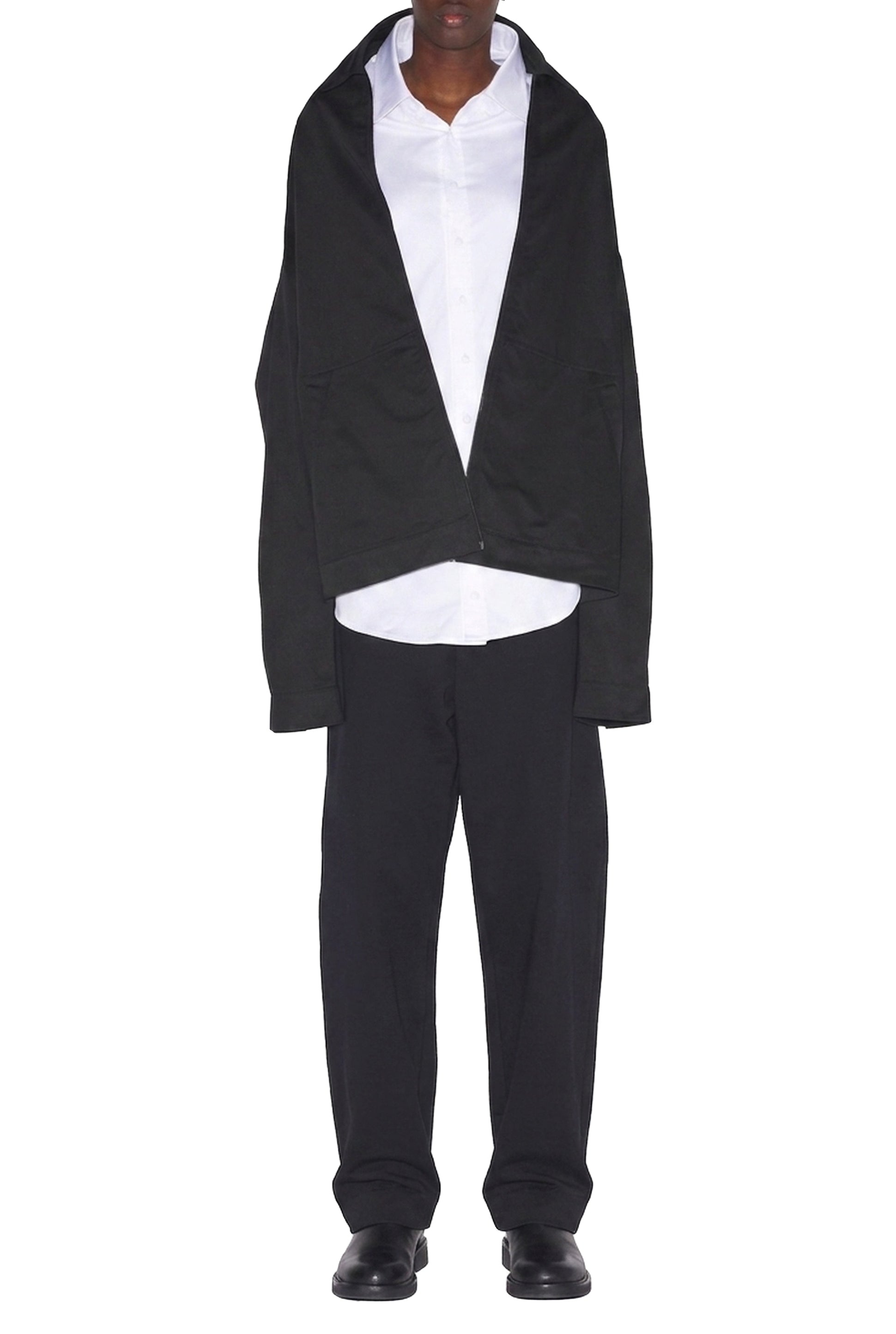 JPG x Shayne Oliver Oversized Jacket - Black