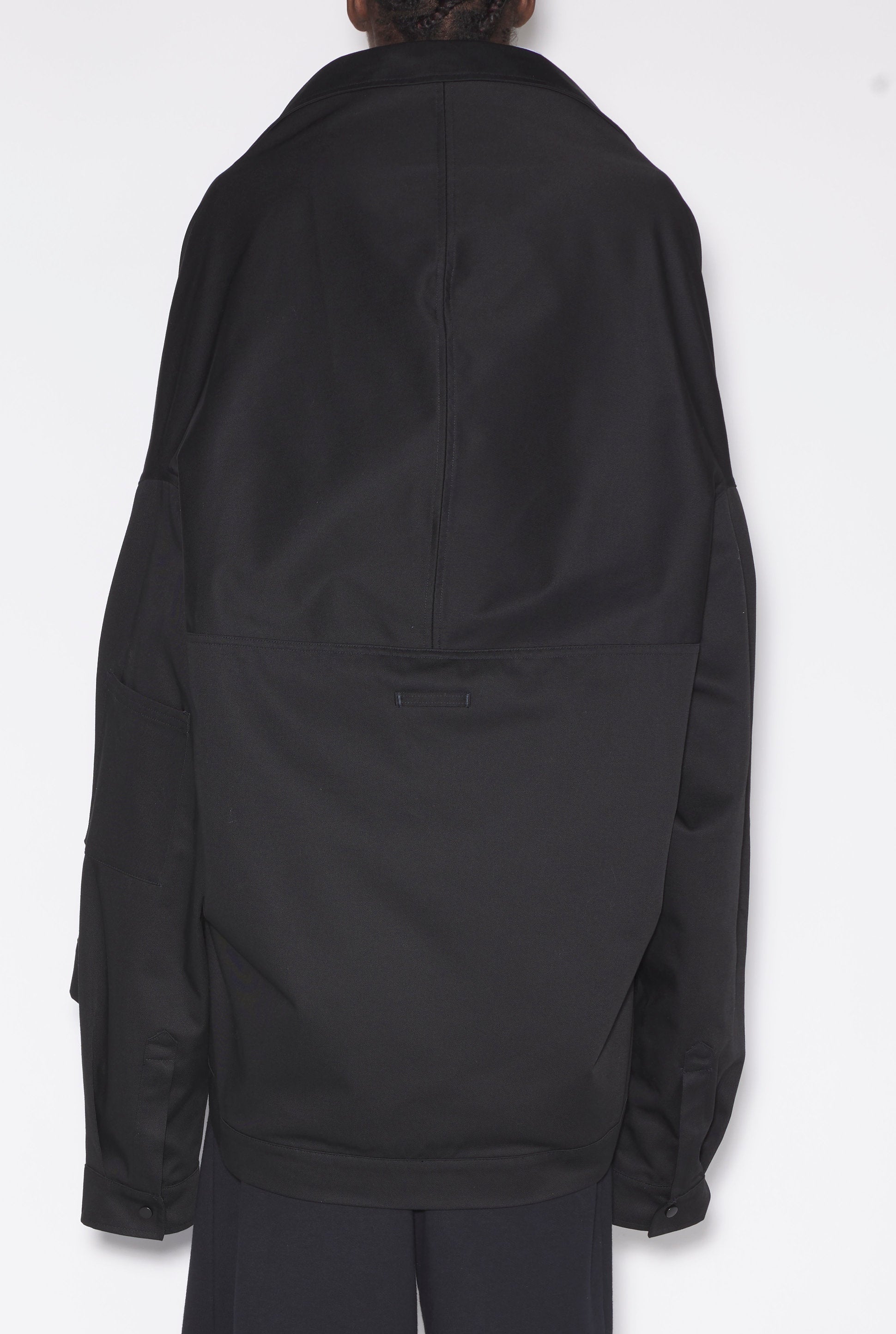 JPG x Shayne Oliver Oversized Jacket - Black