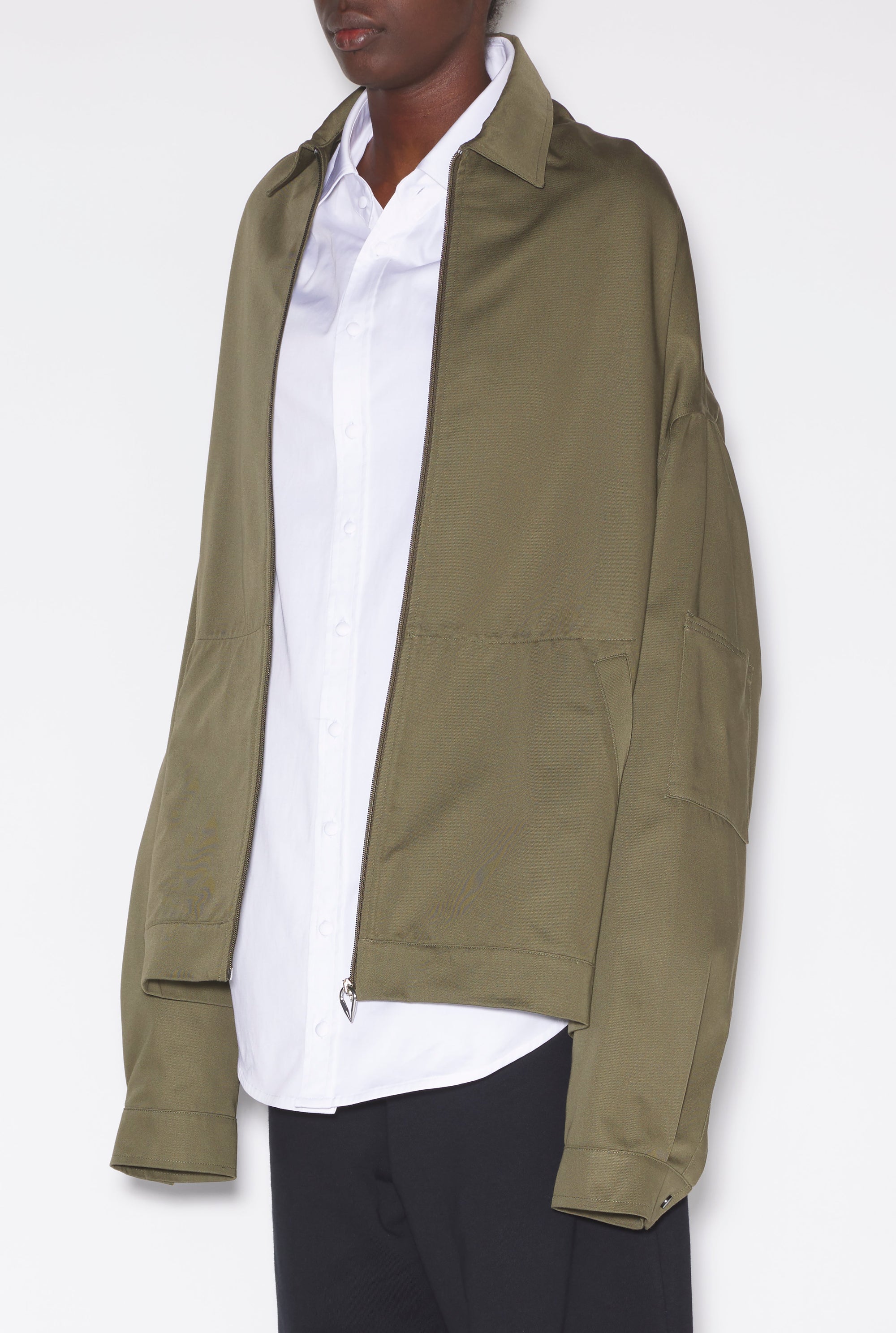 Veste oversize JPG x Shayne Oliver - Khaki