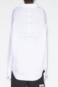 T-shirt à capuche JPG x Shayne Oliver en coton - White