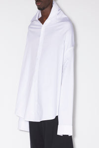 T-shirt à capuche JPG x Shayne Oliver en coton - White