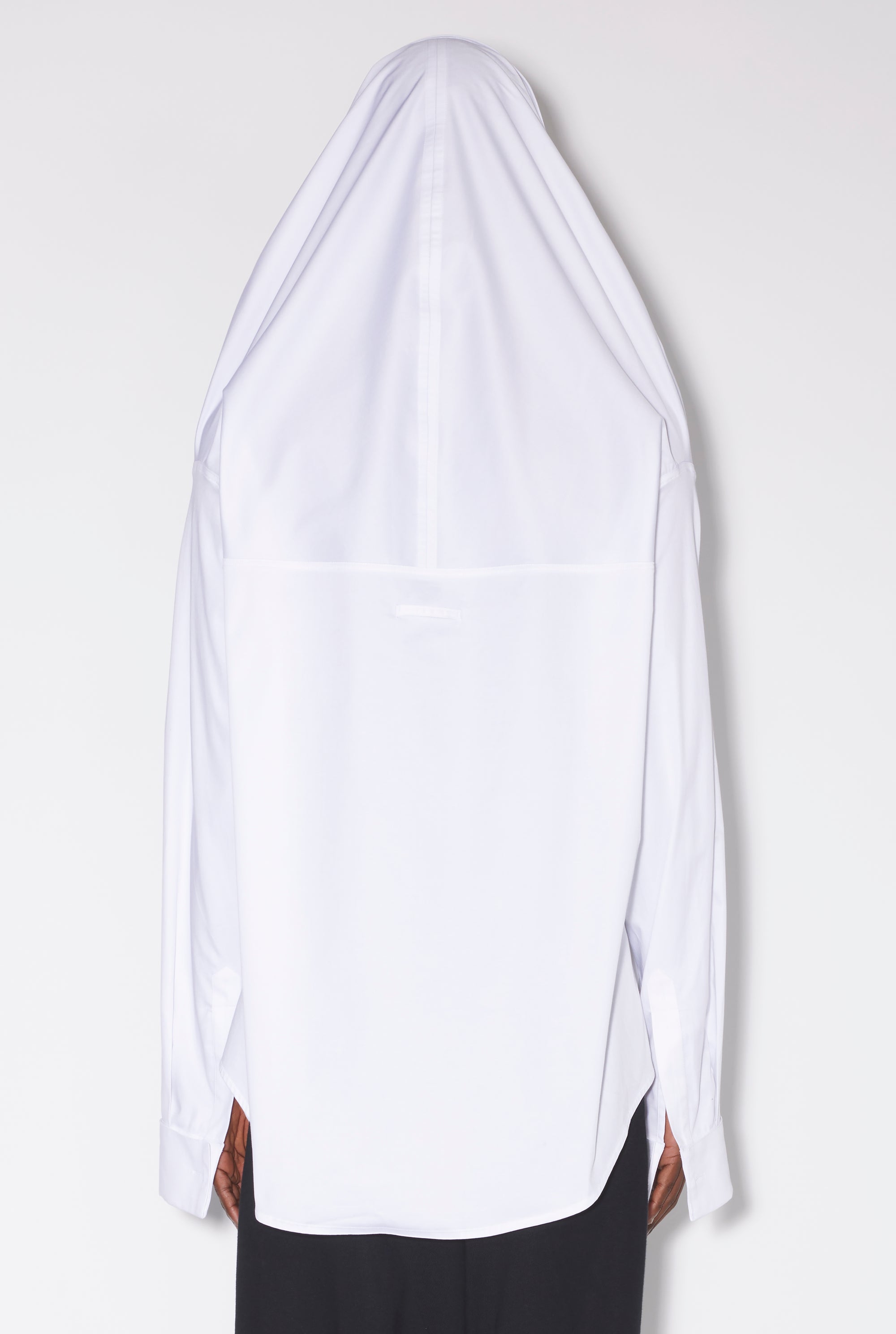 T-shirt à capuche JPG x Shayne Oliver en coton - White
