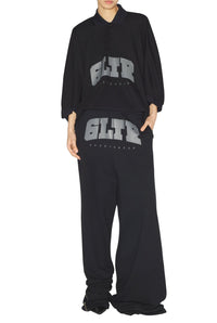 Polo unisexe JPG x Shayne Oliver oversize - Black