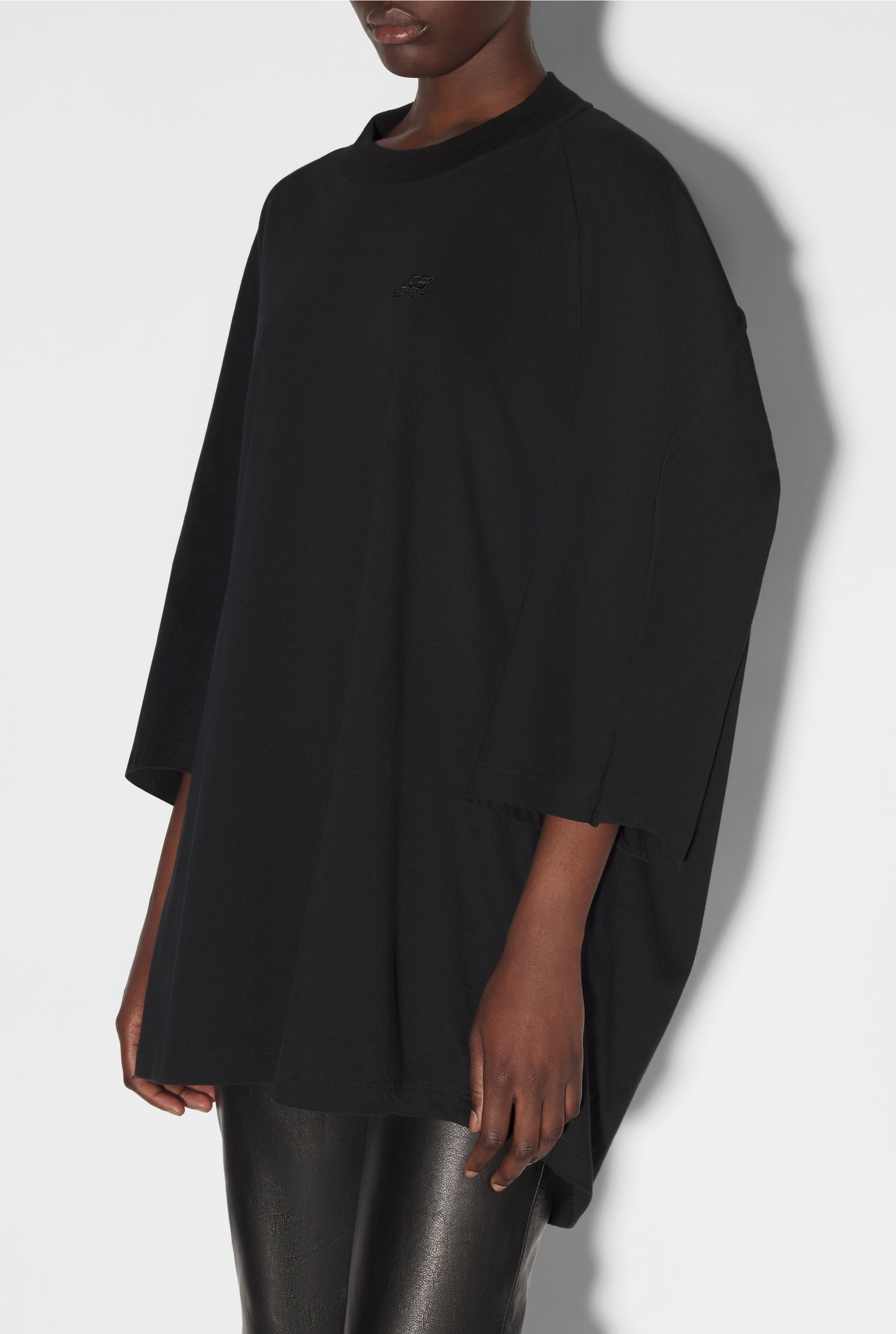 T-shirt JPG x Shayne Oliver oversize - Faded Black