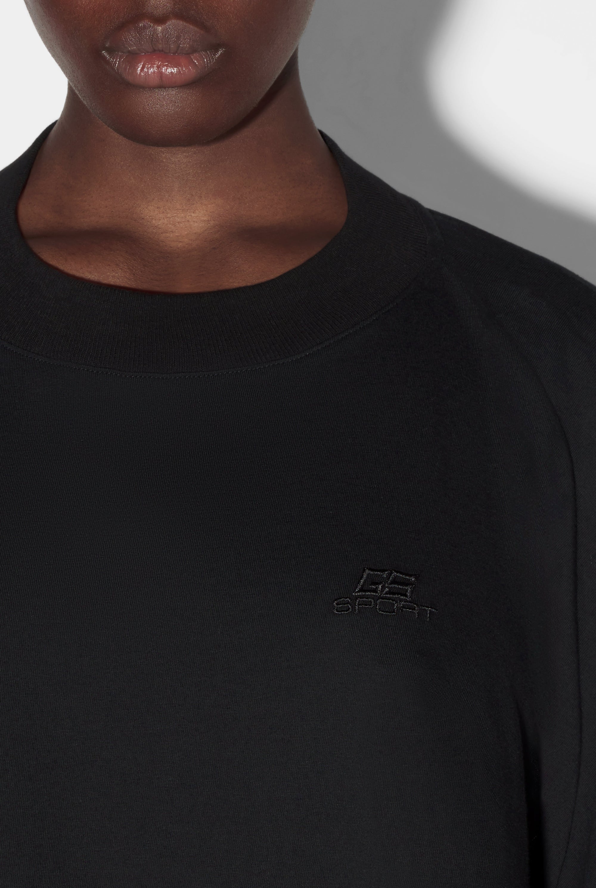 T-shirt JPG x Shayne Oliver oversize - Faded Black