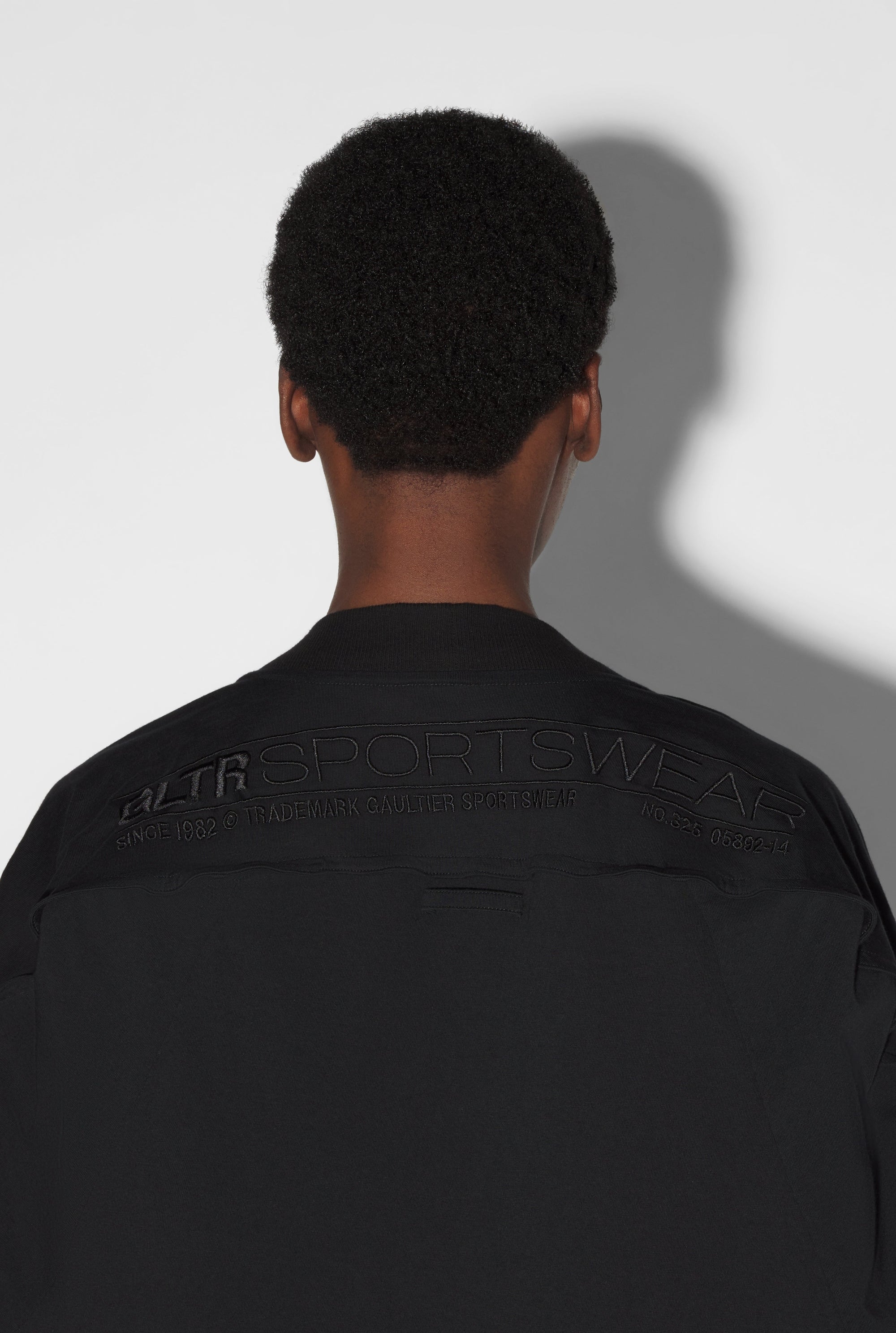 T-shirt JPG x Shayne Oliver oversize - Faded Black