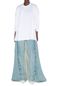 T-shirt JPG x Shayne Oliver oversize - White