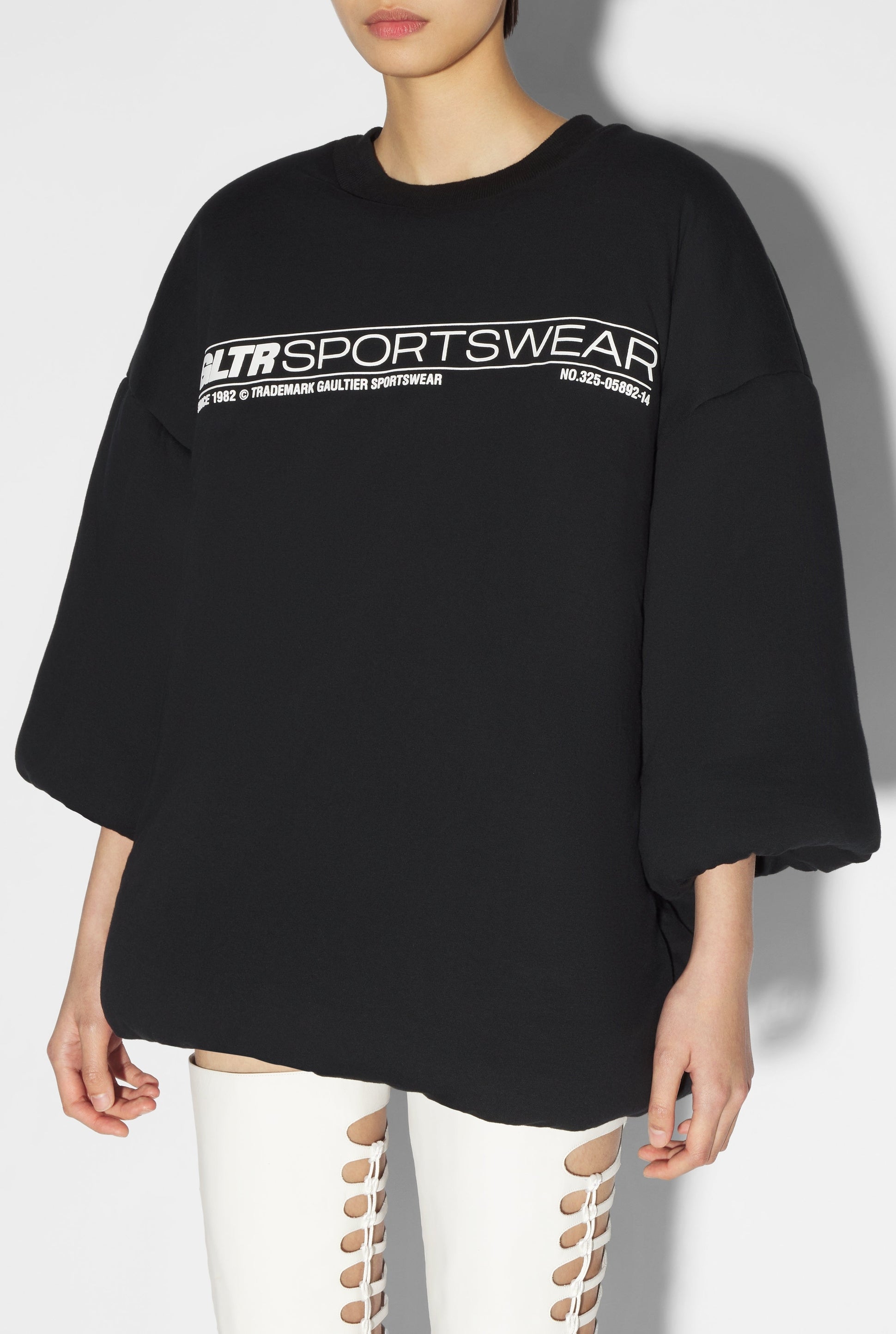 T-shirt JPG x Shayne Oliver rembourré - Black