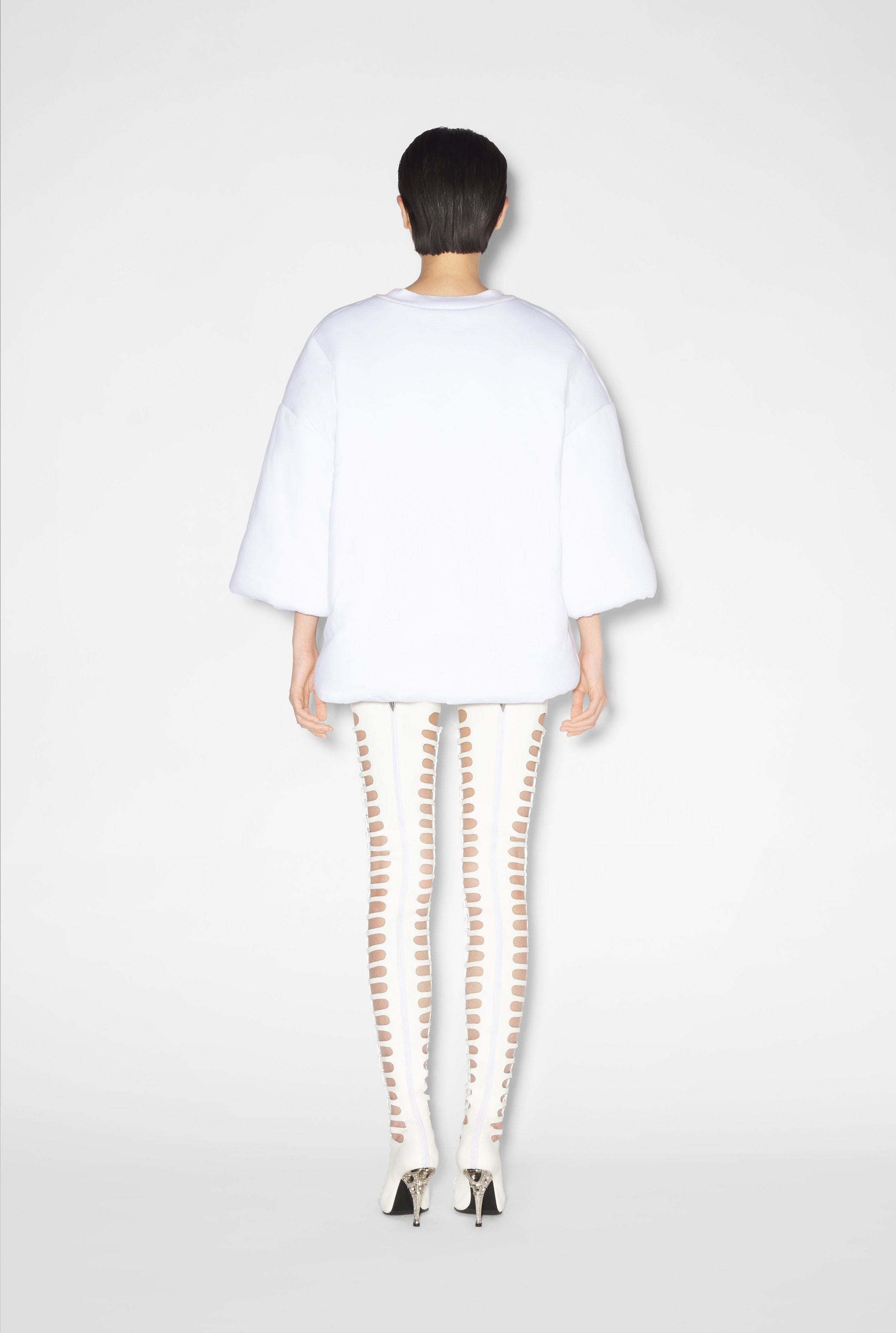 T-shirt JPG x Shayne Oliver rembourré - White